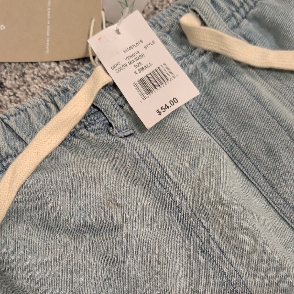 Light Blue Women's Shorts - Picture 2 of 6